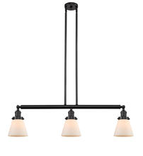 Innovations Lighting 213-OB-G61 - Cone - 3 Light - 39 inch - Oil Rubbed Bronze - Stem Hung - Island Light