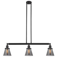 Innovations Lighting 213-OB-G63 - Cone - 3 Light - 39 inch - Oil Rubbed Bronze - Stem Hung - Island Light