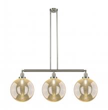 Innovations Lighting 213-SN-G208-12 - Beacon - 3 Light - 44 inch - Brushed Satin Nickel - Stem Hung - Island Light