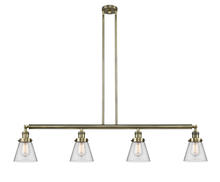 Innovations Lighting 214-AB-G62 - Cone - 4 Light - 51 inch - Antique Brass - Stem Hung - Island Light