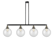  214-BAB-G202-10 - Beacon - 4 Light - 54 inch - Black Antique Brass - Stem Hung - Island Light