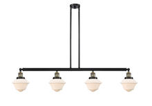 Innovations Lighting 214-BAB-G531 - Oxford - 4 Light - 52 inch - Black Antique Brass - Stem Hung - Island Light