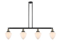 Innovations Lighting 214-BAB-G661-7 - Bullet - 4 Light - 50 inch - Black Antique Brass - Stem Hung - Island Light