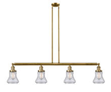 Innovations Lighting 214-BB-G194 - Bellmont - 4 Light - 51 inch - Brushed Brass - Stem Hung - Island Light