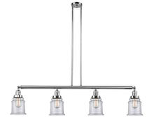 Innovations Lighting 214-PC-G182 - Canton - 4 Light - 51 inch - Polished Chrome - Stem Hung - Island Light