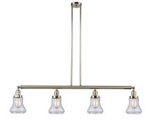 Innovations Lighting 214-PN-G194 - Bellmont - 4 Light - 51 inch - Polished Nickel - Stem Hung - Island Light