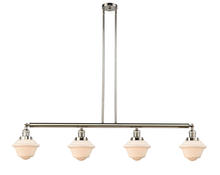 Innovations Lighting 214-PN-G531 - Oxford - 4 Light - 52 inch - Polished Nickel - Stem Hung - Island Light