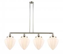 Innovations Lighting 214-PN-G661-12 - Bullet - 4 Light - 50 inch - Polished Nickel - Stem Hung - Island Light