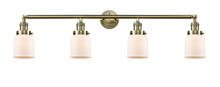 Innovations Lighting 215-AB-G51 - Bell - 4 Light - 42 inch - Antique Brass - Bath Vanity Light