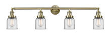 Innovations Lighting 215-AB-G52 - Bell - 4 Light - 42 inch - Antique Brass - Bath Vanity Light