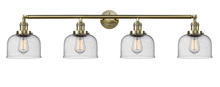 Innovations Lighting 215-AB-G74 - Bell - 4 Light - 44 inch - Antique Brass - Bath Vanity Light