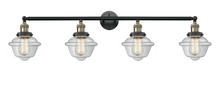 Innovations Lighting 215-BAB-G532 - Oxford - 4 Light - 46 inch - Black Antique Brass - Bath Vanity Light
