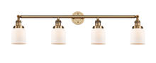 Innovations Lighting 215-BB-G51 - Bell - 4 Light - 42 inch - Brushed Brass - Bath Vanity Light