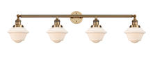 Innovations Lighting 215-BB-G531 - Oxford - 4 Light - 46 inch - Brushed Brass - Bath Vanity Light