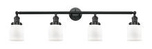 Innovations Lighting 215-BK-G51 - Bell - 4 Light - 42 inch - Matte Black - Bath Vanity Light