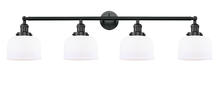 Innovations Lighting 215-BK-G71 - Bell - 4 Light - 44 inch - Matte Black - Bath Vanity Light