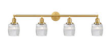 Innovations Lighting 215-SG-G302 - Colton - 4 Light - 42 inch - Satin Gold - Bath Vanity Light