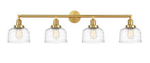 Innovations Lighting 215-SG-G713 - Bell - 4 Light - 44 inch - Satin Gold - Bath Vanity Light