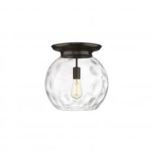 Innovations Lighting 221-1F-OB-G1215-14 - Athens Water Glass - 1 Light - 13 inch - Oil Rubbed Bronze - Flush Mount