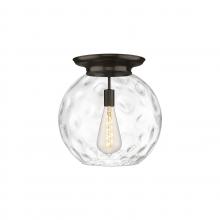 Innovations Lighting 221-1F-OB-G1215-16 - Athens Water Glass - 1 Light - 16 inch - Oil Rubbed Bronze - Flush Mount