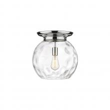 Innovations Lighting 221-1F-PC-G1215-14 - Athens Water Glass - 1 Light - 13 inch - Polished Chrome - Flush Mount