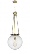 Innovations Lighting 221-1P-AB-G204-16 - Beacon - 1 Light - 16 inch - Antique Brass - Chain Hung - Pendant