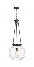 Innovations Lighting 221-1P-OB-G1215-16 - Athens Water Glass - 1 Light - 16 inch - Oil Rubbed Bronze - Chain Hung - Pendant