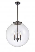 Innovations Lighting 221-3S-OB-G202-18 - Beacon - 3 Light - 18 inch - Oil Rubbed Bronze - Cord hung - Pendant