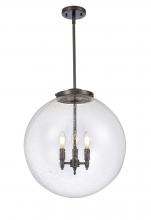 Innovations Lighting 221-3S-OB-G204-18 - Beacon - 3 Light - 18 inch - Oil Rubbed Bronze - Cord hung - Pendant