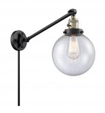 Innovations Lighting 237-BAB-G204-8 - Beacon - 1 Light - 8 inch - Black Antique Brass - Swing Arm