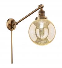 Innovations Lighting 237-BB-G208-8 - Beacon - 1 Light - 8 inch - Brushed Brass - Swing Arm