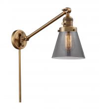 Innovations Lighting 237-BB-G63 - Cone - 1 Light - 8 inch - Brushed Brass - Swing Arm