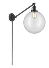 Innovations Lighting 237-OB-G202-12 - Beacon - 1 Light - 12 inch - Oil Rubbed Bronze - Swing Arm