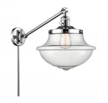 Innovations Lighting 237-PC-G544 - Oxford - 1 Light - 12 inch - Polished Chrome - Swing Arm