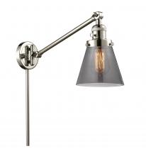 Innovations Lighting 237-PN-G63 - Cone - 1 Light - 8 inch - Polished Nickel - Swing Arm