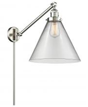 Innovations Lighting 237-SN-G42-L - Cone - 1 Light - 12 inch - Brushed Satin Nickel - Swing Arm