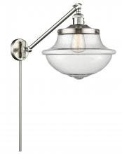 Innovations Lighting 237-SN-G544 - Oxford - 1 Light - 12 inch - Brushed Satin Nickel - Swing Arm