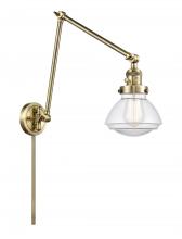 Innovations Lighting 238-AB-G322 - Olean - 1 Light - 9 inch - Antique Brass - Swing Arm