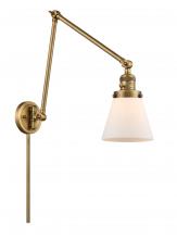 Innovations Lighting 238-BB-G61 - Cone - 1 Light - 8 inch - Brushed Brass - Swing Arm