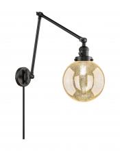 Innovations Lighting 238-BK-G208-8 - Beacon - 1 Light - 8 inch - Matte Black - Swing Arm