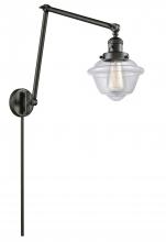 Innovations Lighting 238-OB-G532 - Oxford - 1 Light - 8 inch - Oil Rubbed Bronze - Swing Arm