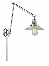 Innovations Lighting 238-PC-G2 - Halophane - 1 Light - 9 inch - Polished Chrome - Swing Arm