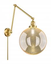 Innovations Lighting 238-SG-G208-12 - Beacon - 1 Light - 12 inch - Satin Gold - Swing Arm