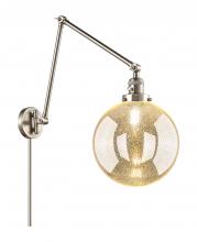 Innovations Lighting 238-SN-G208-10 - Beacon - 1 Light - 10 inch - Brushed Satin Nickel - Swing Arm