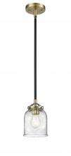 Innovations Lighting 284-1S-BAB-G54 - Bell - 1 Light - 5 inch - Black Antique Brass - Cord hung - Mini Pendant