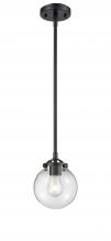 Innovations Lighting 284-1S-OB-G202-6 - Beacon - 1 Light - 6 inch - Oil Rubbed Bronze - Cord hung - Mini Pendant