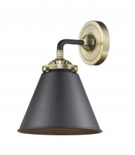 Innovations Lighting 284-1W-BAB-M13-BK - Appalachian - 1 Light - 8 inch - Black Antique Brass - Sconce