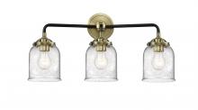 Innovations Lighting 284-3W-BAB-G54 - Bell - 3 Light - 23 inch - Black Antique Brass - Bath Vanity Light