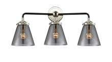 Innovations Lighting 284-3W-BPN-G63 - Cone - 3 Light - 24 inch - Black Polished Nickel - Bath Vanity Light