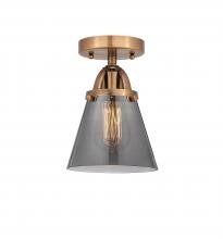 Innovations Lighting 288-1C-AC-G63 - Cone - 1 Light - 6 inch - Antique Copper - Semi-Flush Mount